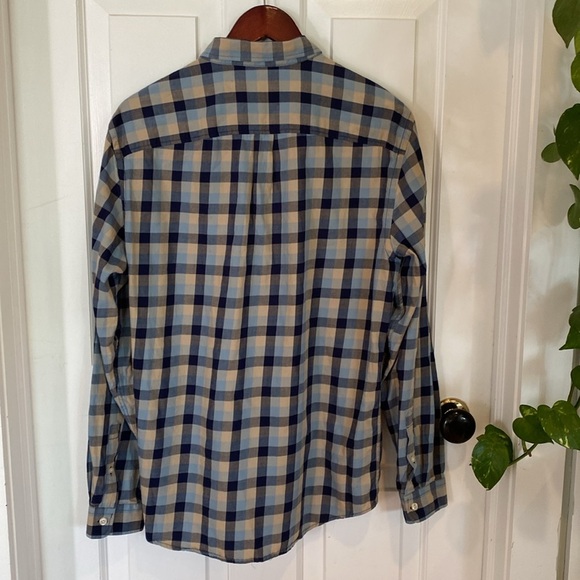 Frank & Oak Men’s Plaid Casual Button Down Preppy Business Caual - Picture 10 of 13